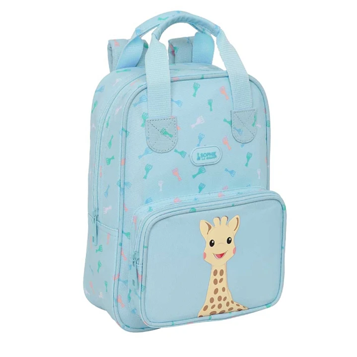 Safta Sophie la Girafe Dreams Mochila Infantil - Bolsillo Frontal - Tarjeta ID - Hombreras Acolchadas - Material Reciclado - Resistente al Agua - 4.5L 1