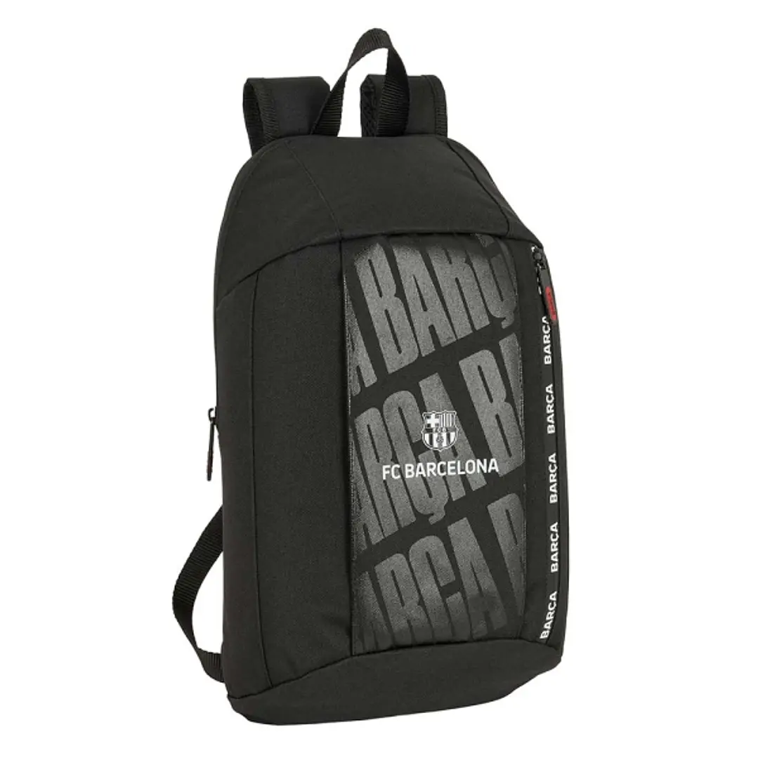 Safta F.C.Barcelona Mini Mochila - Hombreras Ergonomicas - Bolsillo Frontal - Asa Superior - Ajustable y Comoda - Uso Diario - 8.5L - 220x100x390mm -  1