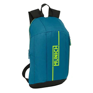 Safta Munich Land Mini Mochila - Hombreras Ergonomicas Acolchadas - Bolsillo Frontal - Asa Superior - 8.5L - Hombreras Ajustables - 220x100x390mm - Co