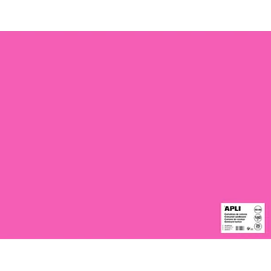 Apli Cartulina Fucsia 50 x 65cm 170g 25 Hojas