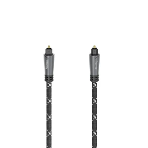 Hama Prime Cable de Fibra Optica - Longitud 1.5m - Color Negro