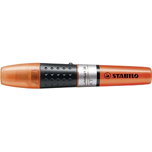 Stabilo Luminator Marcador Fluorescente - Mayor Suministro de Tinta - Zona de Agarre - Trazo entre 2 y 5mm - Color Naranja