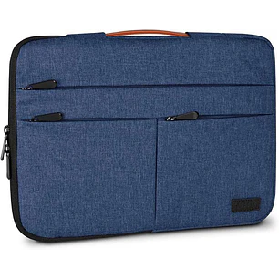Subblim Funda Air Padding 360 - Proteccion Total para Ordenadores Portatiles - Medidas 380x275x30mm - Resistente y Repelente de Liquidos - Color Azul