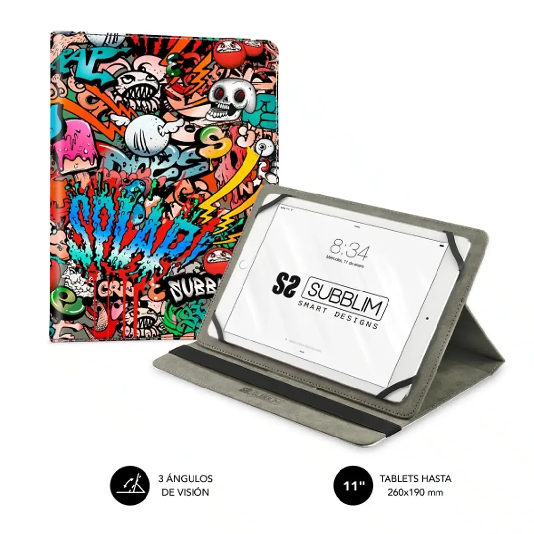 Subblim Funda Tablet Universal Trendy 9.6