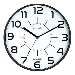 Unilux Reloj Pop - Diseño Moderno y Minimalista - Incluye Pilas - Color Negro