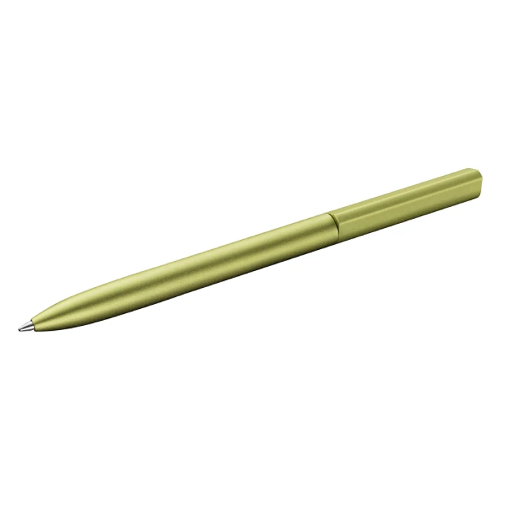 Pelikan Ineo Boligrafo Retractil - Trazo de 1mm - Mecanismo de Giro - Recambio 337M Azul - Aluminio Anodizado Satinado - Caja Metalica de Regalo - Col 1
