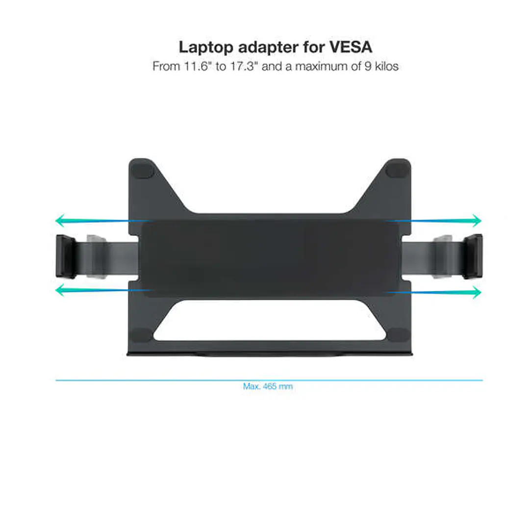 Tooq Soporte/Adaptador de Portátil Para Vesa - Color Negro 1