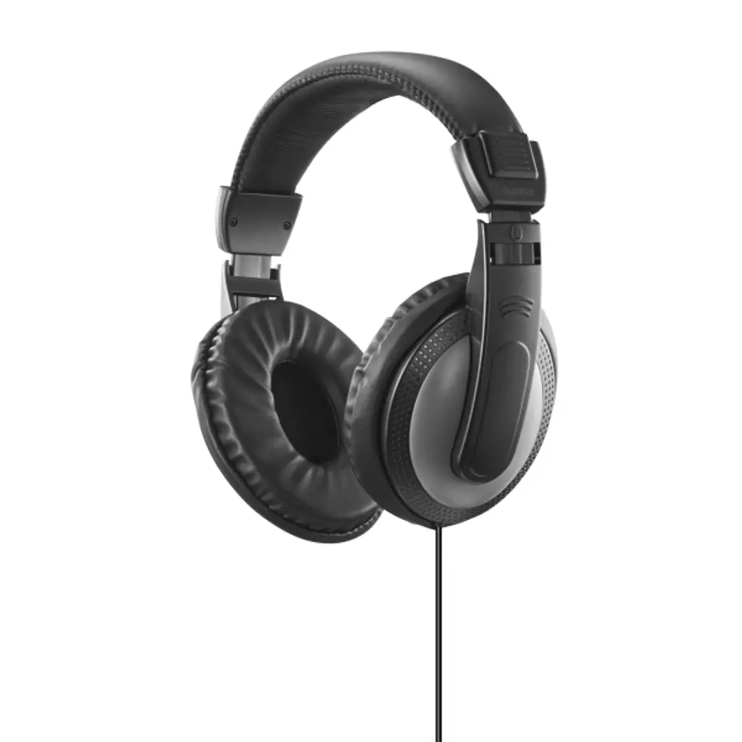Hama Shelltv II Auriculares Supraaurales con Diadema - Cable 6m - Jack 3.5mm - Color Negro 1