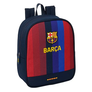 Safta F.C.Barcelona 1ª Equipacion 26/27 Mochila Guarderia - 6L - Cremallera - Asa de Mano - Tarjeta de Identificacion Personal - Adaptable a Carrito -