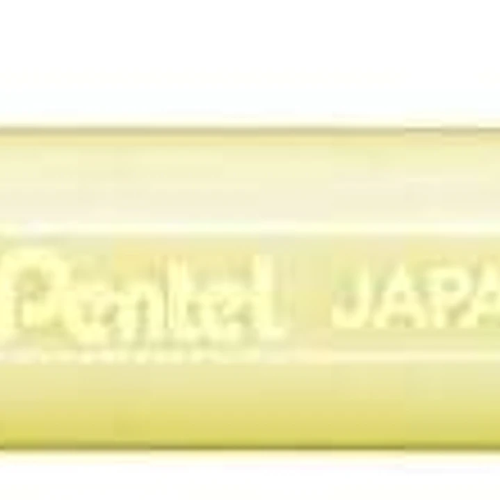 Pentel Hybrid Milky Boligrafo de Bola - Punta Fina 0.8mm - Trazo 0.4mm - Tinta de Gel Opaca - Color Amarillo Pastel 1