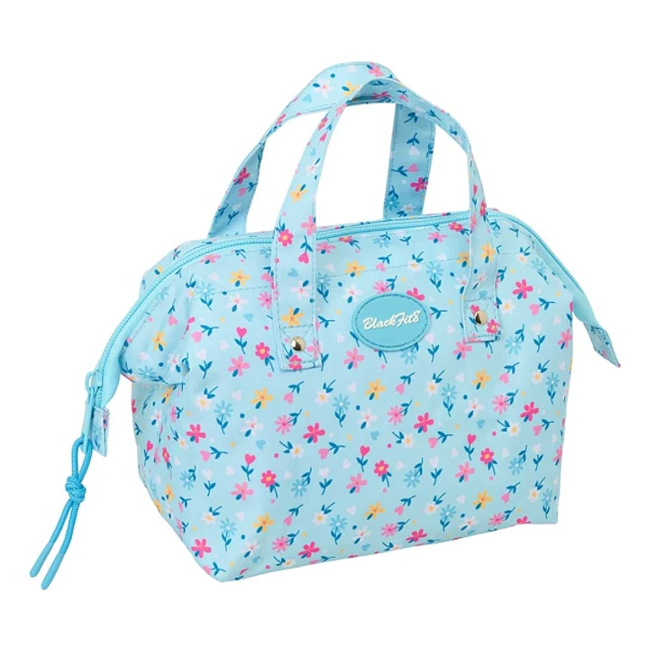 Safta Blackfit8 Petalos Neceser - Interior Forrado - Asas de Mano - 26.5x17.5x12.5cm - Color Azul Claro 1