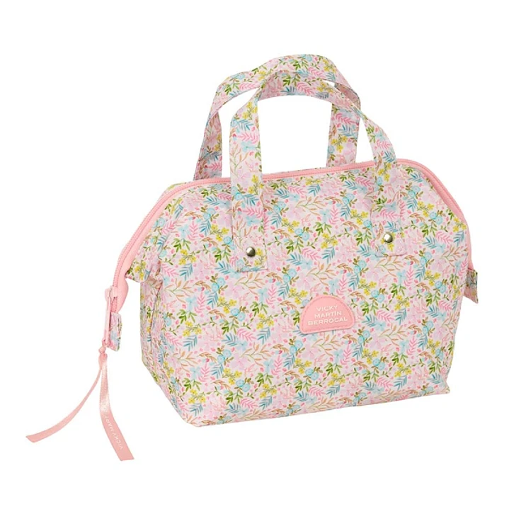 Safta VMB Neceser de 5.8L - Cremallera - Asa Lateral - Interior Forrado - 265x125x175mm - Color Rosa 1