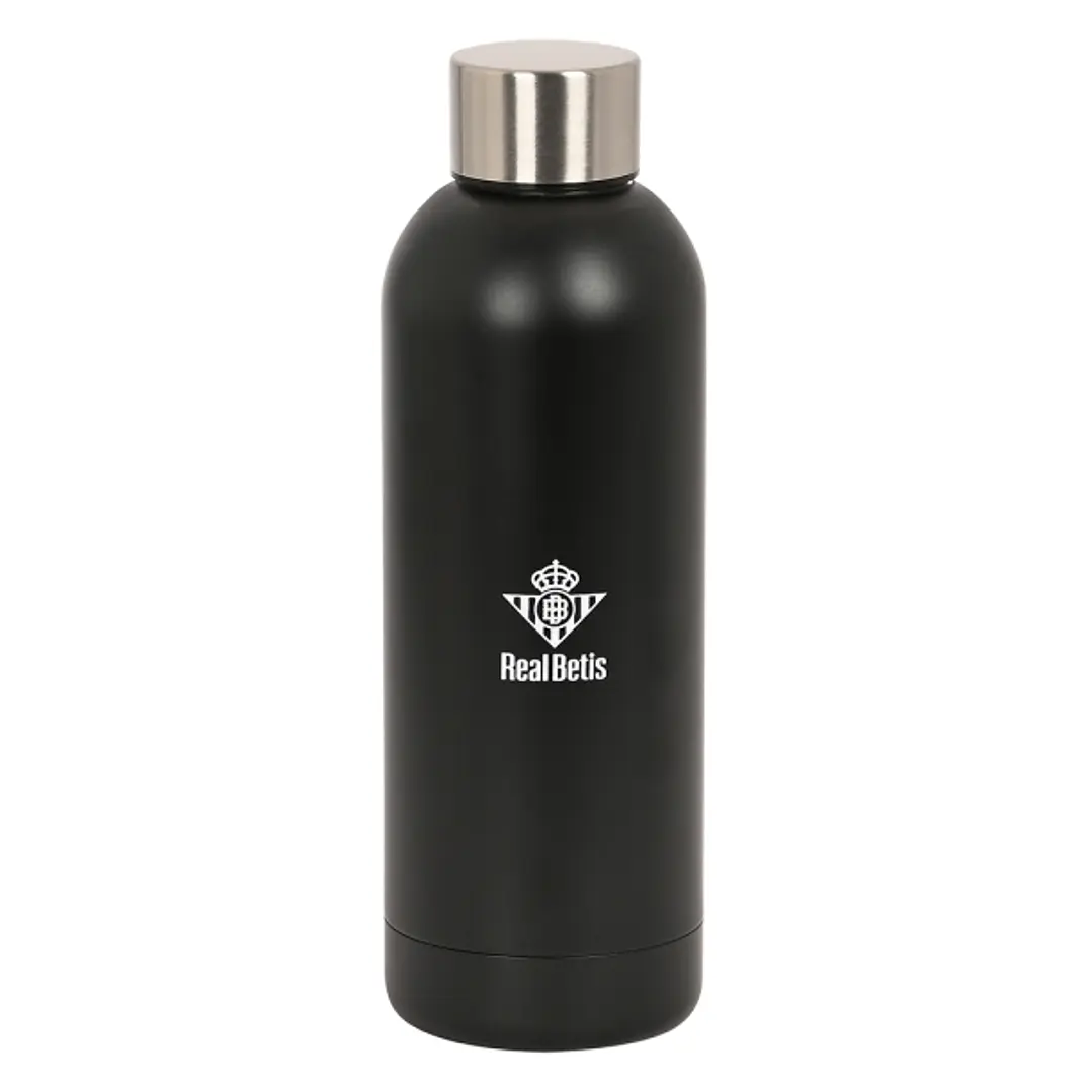 Safta Real Betis Balompie Premium Botella Termo de 500ml - Acero Inoxidable - 70x225mm - Color Negro 1