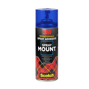 Scotch Spraymount Adhesivo en Spray 400ml - Excelente Adherencia - Color Transparente