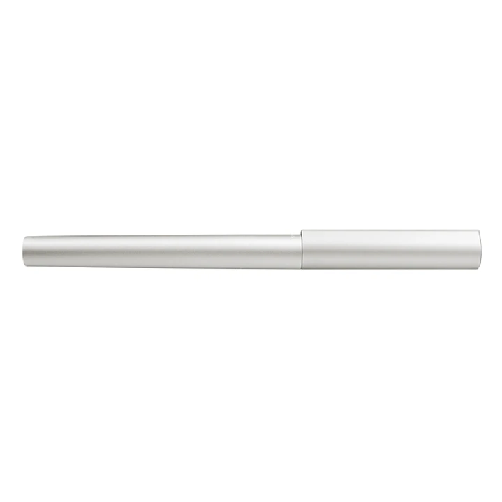 Pelikan Ineo Pluma Estilografica - Punta M - Caja Metalica - Aluminio Anodizado Satinado - Forma de Gota Antivuelco - Incluye Recambio - Color Brisa 1
