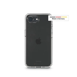 Hama Extreme Protect Funda para iPhone 16E - Antideslizante - Policarbonato - Proteccion D3O - Bordes Elevados - Color Transparente