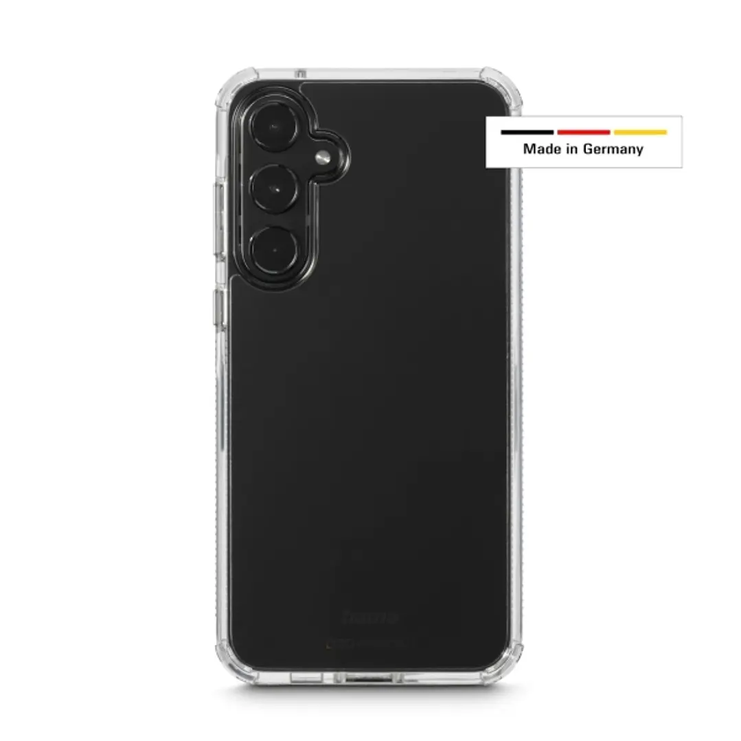 Hama Extreme Protect Funda para Samsung Galaxy S24 - Antideslizante - Policarbonato - Proteccion D3O - Bordes Elevados - Color Transparente 1