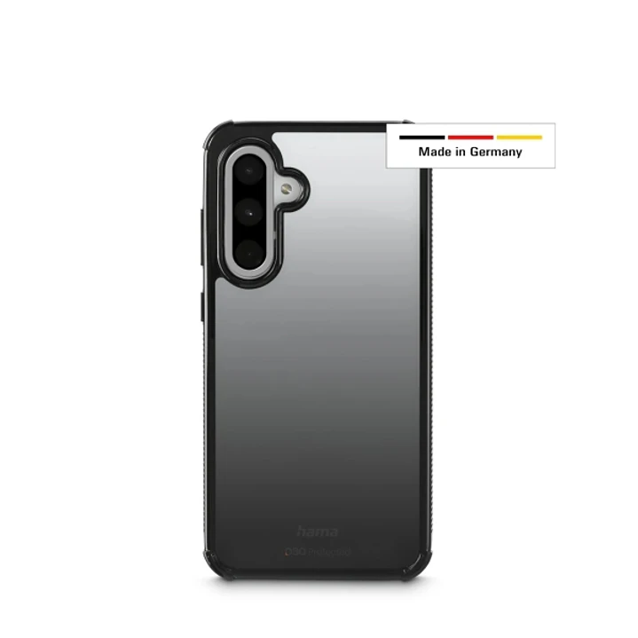 Hama Extreme Protect Funda para Samsung Galaxy A56 5G - Antideslizante - Policarbonato - Proteccion D3O - Bordes Elevados - Color Negro 1
