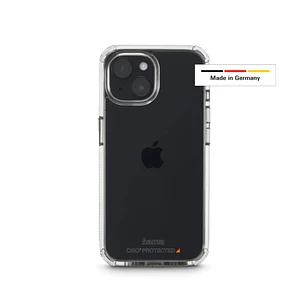 Hama Extreme Protect Funda para iPhone 15 - Antideslizante - Policarbonato - Proteccion D3O - Bordes Elevados - Color Transparente