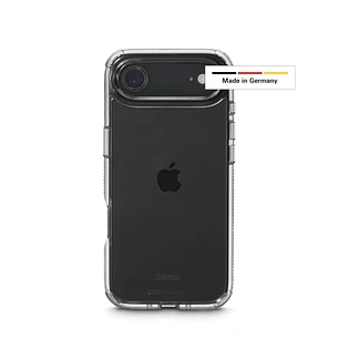 Hama Extreme Protect Funda para iPhone Air - Antideslizante - Policarbonato - Proteccion D3O - Bordes Elevados - Color Transparente