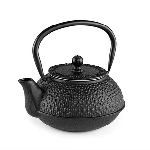 Orbegozo TTH-500 Tetera Tetsubin Hierro Fundido - Diseño Tradicional Japones - Capacidad 500ml - Interior Esmaltado - Filtro de Acero Inoxidable - Apt