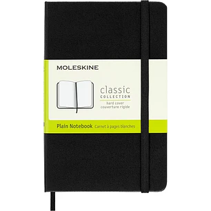 Moleskine Classic Libreta de Tapa Dura - Papel Marfil Liso - 70g/m2 - Apertura 180º - Esquinas Redondeadas - Marcapaginas - Bolsillo Interior Extensib