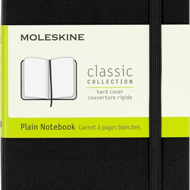Moleskine Classic Libreta de Tapa Dura - Papel Marfil Liso - 70g/m2 - Apertura 180º - Esquinas Redondeadas - Marcapaginas - Bolsillo Interior Extensib 1