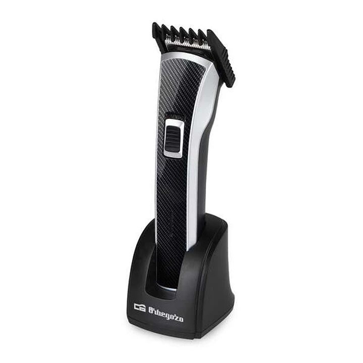 Orbegozo CTP 1200 Cortapelos Electrico Recargable Resistente al Agua Corte Preciso y Comodo con 5 Posiciones de Corte - Cabezal y Cuchillas Extraibles 1