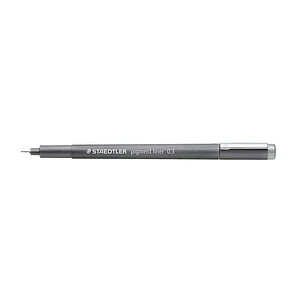 Staedtler Pigment Liner 308 Rotulador Calibrado - Trazo 0.3mm - Secado Rapido - Color Gris