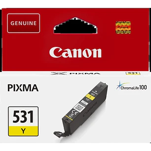 Canon CLI531 Amarillo Cartucho de Tinta Original - 6121C001/CLI531Y