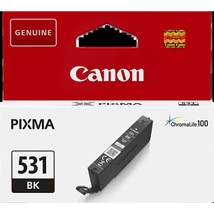 Canon CLI531 Negro Cartucho de Tinta Original - 6118C001/CLI531BK