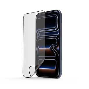 Hama Super Hybrid Cristal Protector para iPhone 17 Pro Max - Antihuellas - Base de Montaje - Flexiglas rPET - Grado de Dureza 9H - Proteccion D3O - Co