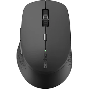 Rapoo M300 Silent Raton Inalambrico - Bluetooh y 2.4GHz - 1600 DPI - Autonomia 9 Meses - Color Negro