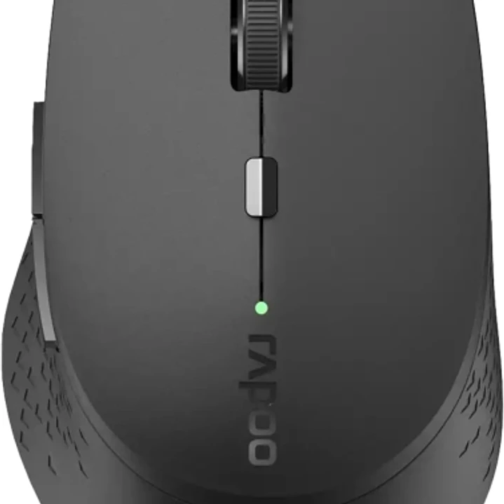Rapoo M300 Silent Raton Inalambrico - Bluetooh y 2.4GHz - 1600 DPI - Autonomia 9 Meses - Color Negro 1