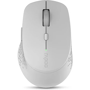 Rapoo M300 Silent Raton Inalambrico - Bluetooh y 2.4GHz - 1600 DPI - Autonomia 9 Meses - Color Gris