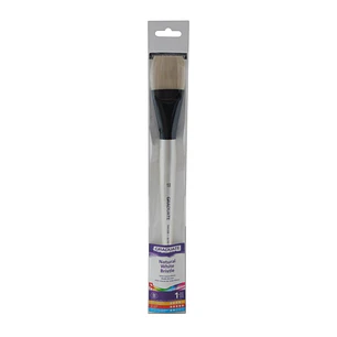 Daler Rowney Graduate Pincel para Oleo - Pelo de Cerda Natural - Mango Largo - Bright - N°18