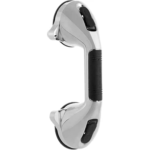 Innovagoods Asa de Seguridad para Aseo - Ergonomico - Facil Instalacion - Antideslizante - Versatil - Resistente a Corrosion - 29x9x11cm - Color Gris