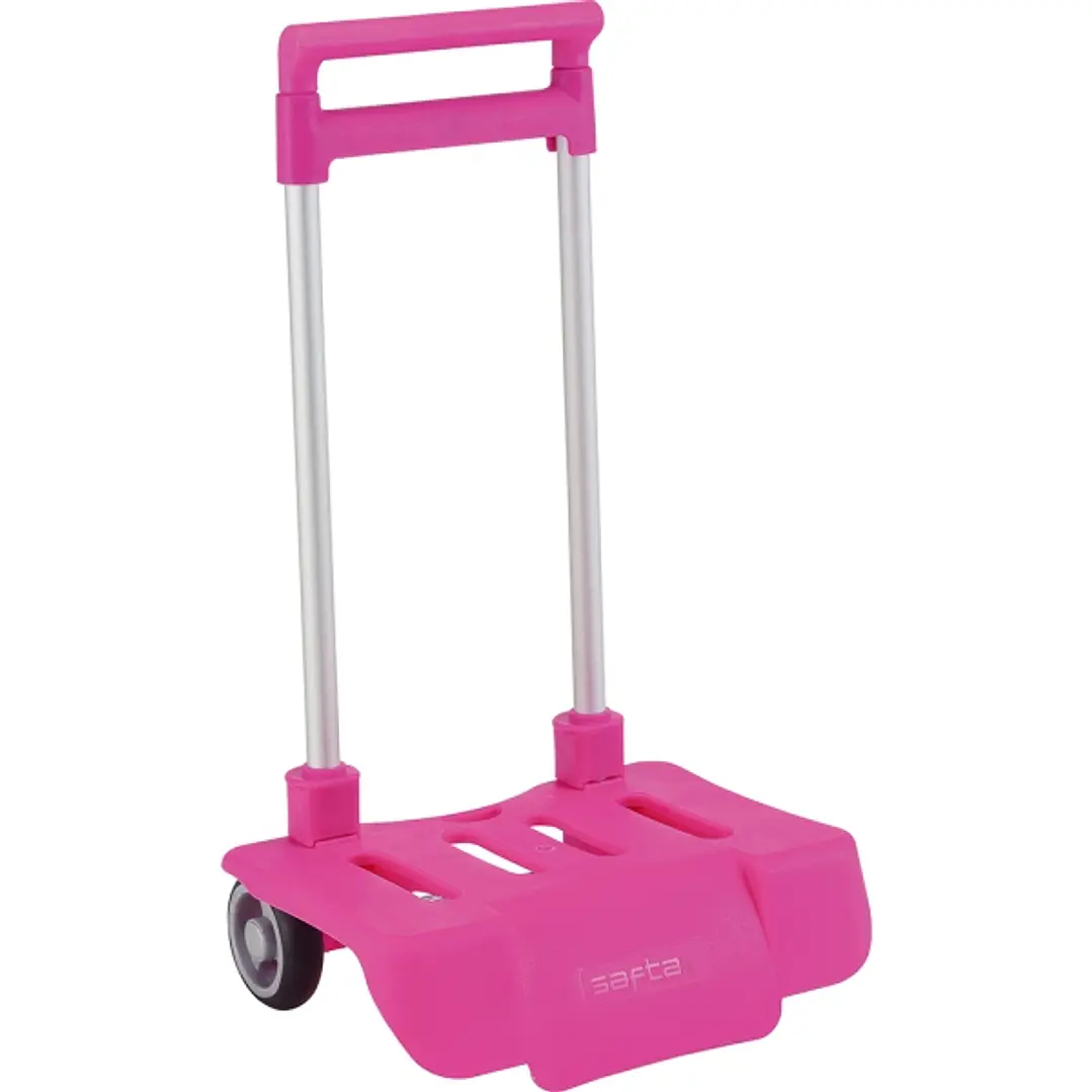 Safta Carro Portamochilas - Ruedas Antivibracion - Plegable y Compacto - Sistema Antivuelco - Material Resistente - Modelo Patentado - 32x16x44cm - Co 1