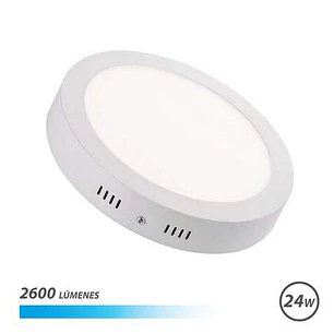 Elbat Downlight de Pared LED 24W 2600lm - Forma Circular 305mm - 6500K Luz Fria