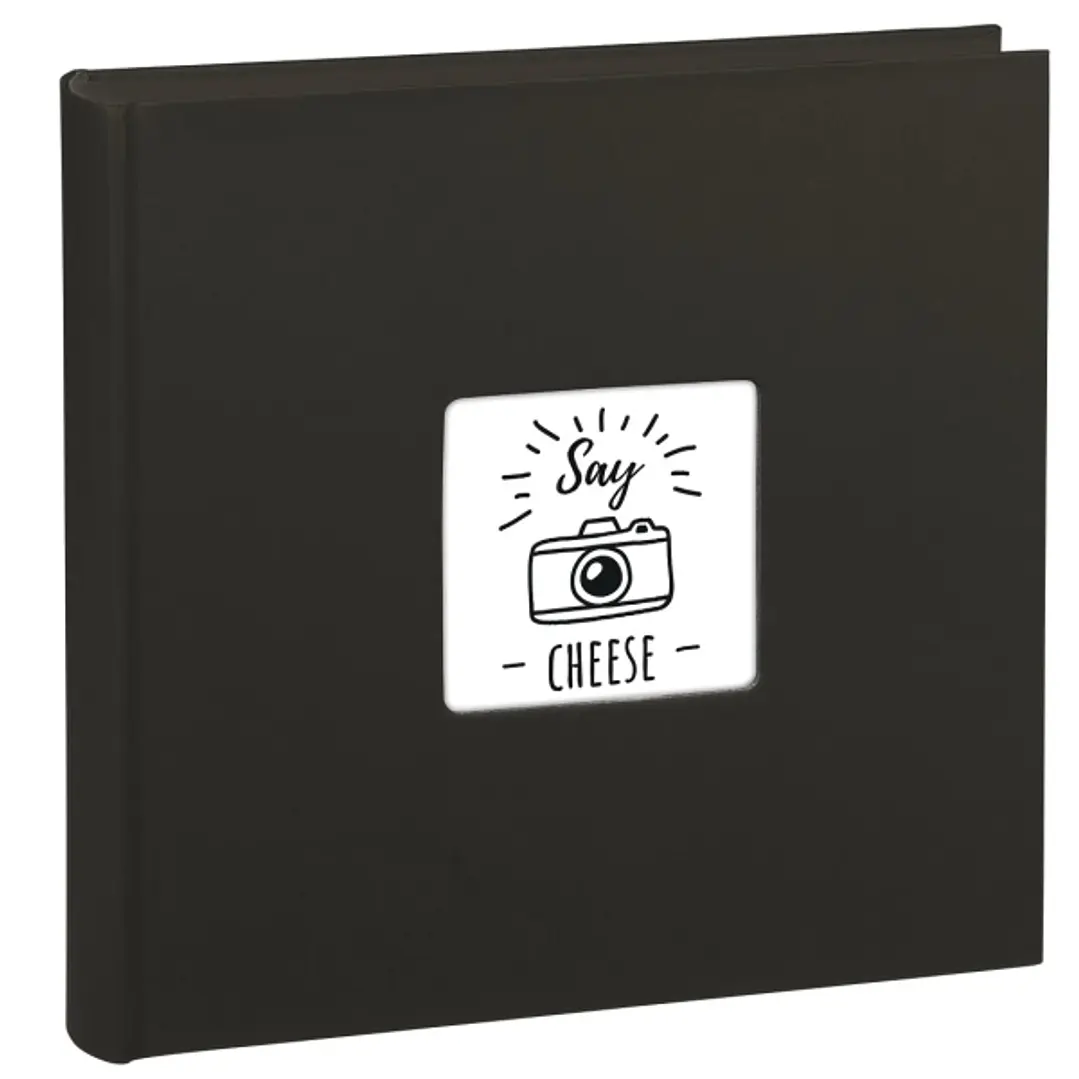 Hama Fine Art Album de Fotos - 100 Paginas Negras - Tapa de Papel - 30x30cm - Color Negro 1