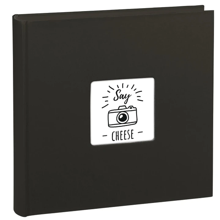 Hama Fine Art Album de Fotos - 100 Paginas Negras - Tapa de Papel - 30x30cm - Color Negro 1