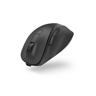 Hama Mw-500 Raton Optico Inalambrico para Diestros 1600dpi - Ergonomico - 6 Botones - Rango 10m - Recargable - Silencioso - USB-A RF 2.4GHz - 8.5x4.2x