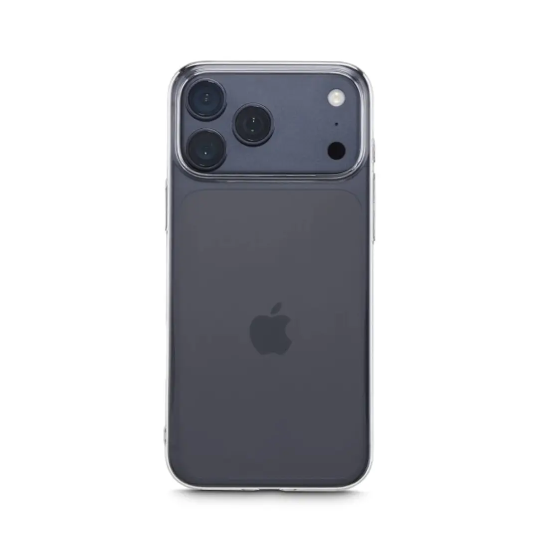 Hama Slimp Protect Funda para iPhone 17 Pro Max - Policarbonato - Bordes Elevados - Color Transparente 1