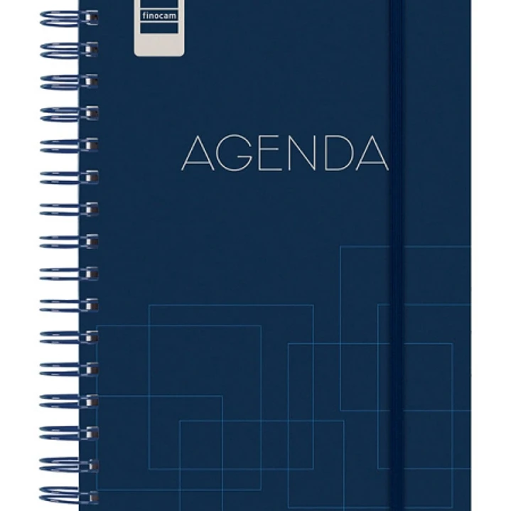 Finocam Institut Agenda Escolar 26/27 en Catalan - Semana Vista Vertical - Formato 4º - 155x215mm - Tapas de Polipropileno - Papel de 90g/m2 - Espiral 1