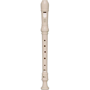 Yamaha YRS-23 Flauta Dulce - Fabricada en Plastico - Ideal para los mas Pequeños - Incluye Funda - Color Marfil