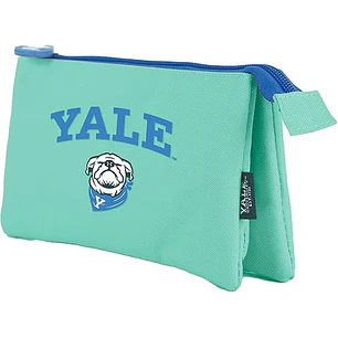 Dohe Yale Dog Portatodo Triple - Cierre Doble con Cremallera y Tirador de Goma