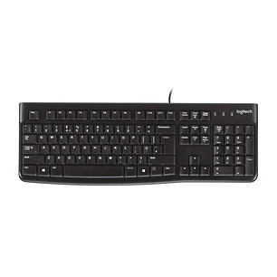 Logitech K120 Teclado USB Frances - Resistente a Salpicaduras - Cable de 1.50m