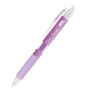 Online Boligrafo Retractil - Tinta Acrilica - Punta Fina de 1mm - Color Lila