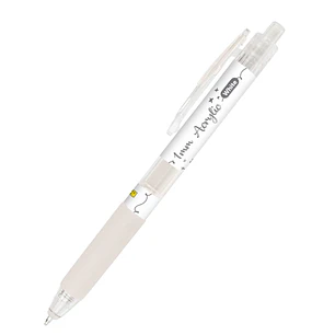 Online Boligrafo Retractil - Tinta Acrilica - Punta Fina de 1mm - Color Blanco