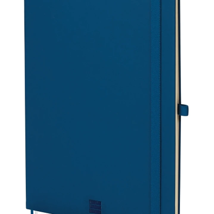 Finocam Nexo Cuaderno de Tapa Dura - 72 Hojas - Formato B5 - 176x250mm - Papel Crema de 80g/m2 - Bolsillo Interior - Cierre con Goma - Portaboligrafo  1